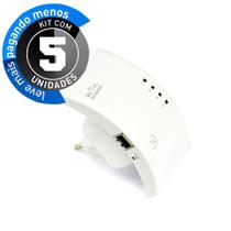 Kit com 5 Repetidores de Sinal WiFi 300Mbps Bivolt- Wireless-N WIFI Repeater Kit com 5 Repetidores de Sinal WiFi 300Mbps Bivolt- Wireless-N WIFI Repeater