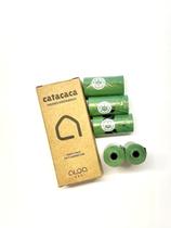 Kit com 5 Rolos de Sacos Biodegradáveis Cata Caca