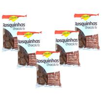 kit com 5 Rosquinhas Chocolate 150g - Lowçucar