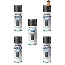 Kit com 5 rust-oleum spray epoxi preto brilhante Kit com 5 rust-oleum spray epoxi preto brilhante