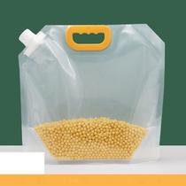 Kit Com 5 Sacos De Armenamentos De Alimentos