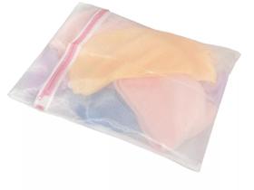 Kit Com 5 Sacos Para Lavar Roupas Delicadas 30X40 Cm Zíper Kit Com 5 Sacos Para Lavar Roupas Delicadas 30X40 Cm Zíper