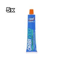 Kit com 5 Selantes Silicone Orbived 50g