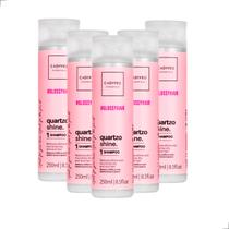 Kit com 5 Shampoo Boca Rosa Cadiveu Essentials Shine 250ml
