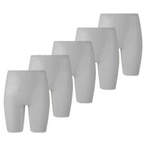 Kit com 5 Shorts Modeladores Cintura Alta Levanta Bumbum e Quadril Cores