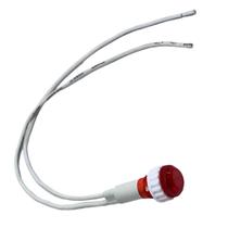 Kit com 5 Sinaleiro Lâmpada Tipo Olho de boi Vermelho com Rabicho BIVOLT para Painel LED Kit com 5 Sinaleiro Lâmpada Tipo Olho de boi Vermelho com Rabicho BIVOLT para Painel LED