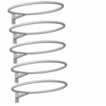 Kit com 5 suportes reforçados de parede para bola suiça (bola pilates)