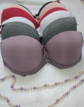 Kit com 5 sutiã básico de bojo tamanho G Kit com 5 sutiã básico de bojo tamanho G