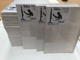 Kit com 5 Telas viradas no tamanho 30 x 40 da marca Telas Ideal Kit com 5 Telas viradas no tamanho 30 x 40 da marca Telas Ideal