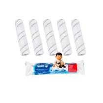 Kit com 5 tigre rolo plus microfibra stand (1335-23) Kit com 5 tigre rolo plus microfibra stand (1335-23)