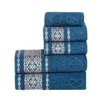 Kit com 5 toalhas premium banho + rosto + piso linha essence Kit com 5 toalhas premium banho + rosto + piso linha essence