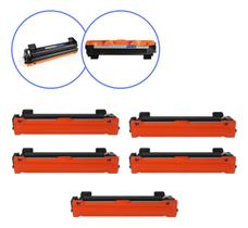 Kit Com 5 Toners Compatíveis Tn1000 tn1030 tn1050 tn1060 Kit Com 5 Toners Compatíveis Tn1000 tn1030 tn1050 tn1060