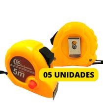 Kit Com 5 Trenas 5mX24m De Aço Inox Com Travamento Preciso Para Serviços E Obras
