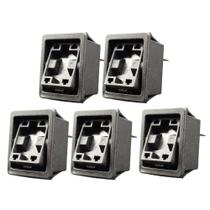 Kit com 5 un de Botão Interruptor Liga Desliga para Aspirador de Pó Electrolux GT12i