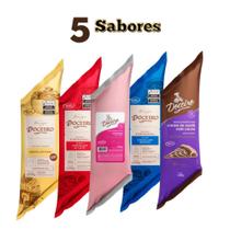 Kit Com 5 - Un Recheios Forneáveis 1,005 KG Cada - Doceiro