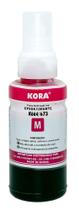 Kit com 5 und. Refil Tinta Marca Kora Bulk Ink Compativel Epson 664 M 70 ml
