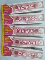 Kit com 5 unid babymed rosa pom bg 45g assadura