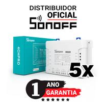 Kit com 5 unidade Sonoff 4CH PRO R3