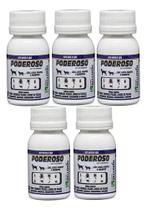 Kit com 5 Unidades Controle de Carrapatos Poderoso Veterinario Anti-sarna Para Cães e Gatos
