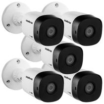 Kit com 5 Unidades de Câmeras bullet Intelbras Vhc 1120 B Hd 720p