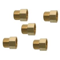 Kit com 5 unidades do Prolongador Curto 11 mm Blukit para Torneiras com Rosca de ½ Polegada 171601 Kit com 5 unidades do Prolongador Curto 11 mm Blukit para Torneiras com Rosca de ½ Polegada 171601