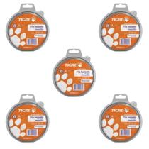 Kit Com 5 Unidades Fita Isolante Profissional 19Mmx20M Tigre