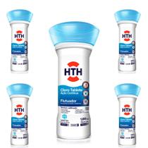 Kit com 5 Unidades Flutuador de Piscina Advanced 1,66Kg HTH