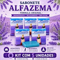 Kit com 5 Unidades Sabonete Alfazema Limpeza Proteção Harmonia Espiritual Kit com 5 Unidades Sabonete Alfazema Limpeza Proteção Harmonia Espiritual