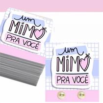 Kit Com 50 Brincos + Tag Mimo Para Lembrancinhas/Casamento Kit Com 50 Brincos + Tag Mimo Para Lembrancinhas/Casamento