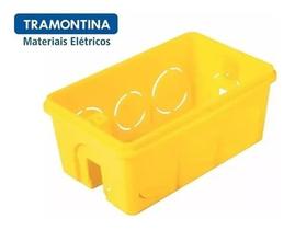 Kit Com 50 Caixa De Luz Para Embutir Parede Tramontina 4x2