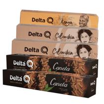 Kit Com 50 Cápsulas Original Delta Q Café Expresso Especiais