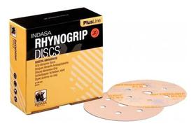 Kit com 50 disco de lixa p40 rhynogrip plus - indasa