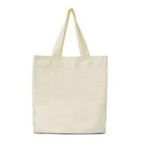 Kit com 50 ecobags lisas 35x40cm - 100% algodão cru