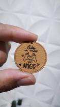 Kit com 50 Etiquetas em material sintético - 3 cm - Feito a mão com amor- Etiquetas Artesanato Kit com 50 Etiquetas em material sintético - 3 cm - Feito a mão com amor- Etiquetas Artesanato