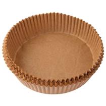 Kit com 50 Formas de Cozimento Descartáveis Redondas para Fritadeiras Elétricas 16x16x4,5cm - Clink Kit com 50 Formas de Cozimento Descartáveis Redondas para Fritadeiras Elétricas 16x16x4,5cm - Clink
