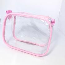 Kit com 50 mini necessaire Transparente 15x12 Kit com 50 mini necessaire Transparente 15x12