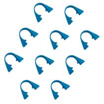 Kit com 50 Peças - Suporte Fixo Azul Ppr para Ar Comprimido Topfusion Ø 25Mm
