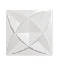 Kit com 50 Placas 25x25cm 3D Decorativa Dakar Revestimento Plástico PVC Auto Relevo