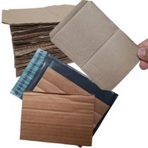 Kit com 50 plaquinhas 11x16cm (segurança) de papelão reciclado para envelope 12x18cm ecommerce