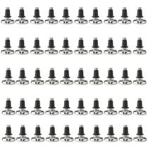 Kit com 50 Sapata Pé Nivelador Base 32mm Zincado