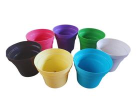 Kit Com 50 Un De Mini-vasos Suculenta N9- 200ml Várias Cores