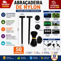 Kit com 50 unid. Abraçadeira Nylon Automotiva tipo Fivela 90mm x 5,0mm Guepar Kit com 50 unid. Abraçadeira Nylon Automotiva tipo Fivela 90mm x 5,0mm Guepar