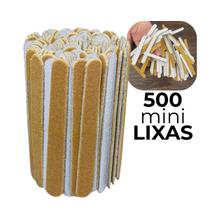 Kit com 500 Mini Lixas de Unhas ProKits