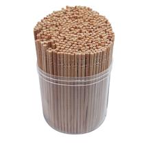 Kit Com 500 Palito De Dente Bambú 6.5 Cm Estilo Japonês 500un