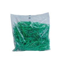 Kit Com 5kg Fecho Plástico Verde 8cm Lacre Flexível Para Sacolas, Pães, Doces, Embalagens Atacado