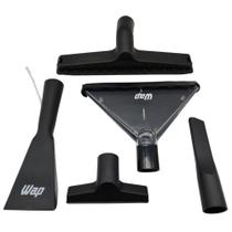 Kit com 5un Bico Bocal Preto Compatível com Aspirador WAP GTW Bagless FW007430