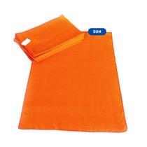 Kit com 5un Flanela Laranja Ouro Grande G 38x58cm Pano de Limpeza Multiuso