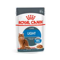 Kit com 5un - royal canin sache wet light weight feline 85g (006267)