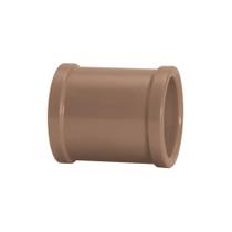 Kit com 5x Luva Marrom PVC 1" x 32mm 11744 Amanco