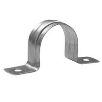 Kit com 6 Abracadeira Tipo U 25,4mm (1") C/Parafuso e Bucha Cod.173 RACRAFI